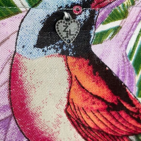 Z&L Tropical Poncho Beach Coverup One Size - Picture 6 of 8